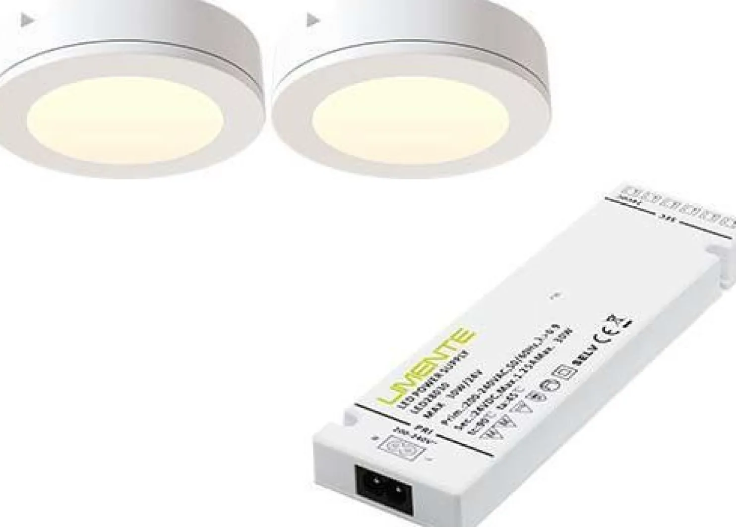 LED-kalustevalaisinsetti Limente LED-LENOX, 3000K, eri vaihtoehtoja