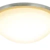 LED-kattovalaisin Heat Led Easy Ø 33 cm 12W harjattu teräs