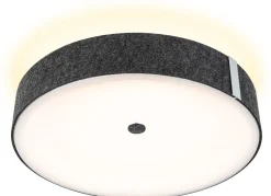LED-kattovalaisin Paulmann Malika Ø40cm 2700K 2300lm 29W 3-Step-Dim himmennettävä antrasiitti