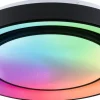 LED-kattovalaisin Paulmann Rainbow, RGBW+, 1500lm, 38.5W, himmennettävä, musta/valkoinen