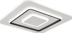LED-kattovalaisin Trio Jora, 60x60cm, mattavalkoinen
