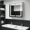 Led kylpyhuoneen peilikaappi 80x12,2x68 cm
