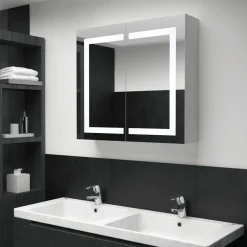 Led kylpyhuoneen peilikaappi 80x12,2x68 cm