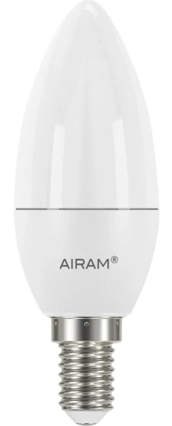 LED-kynttilälamppu Airam Pro C35 830, E14, 3000K, 470lm
