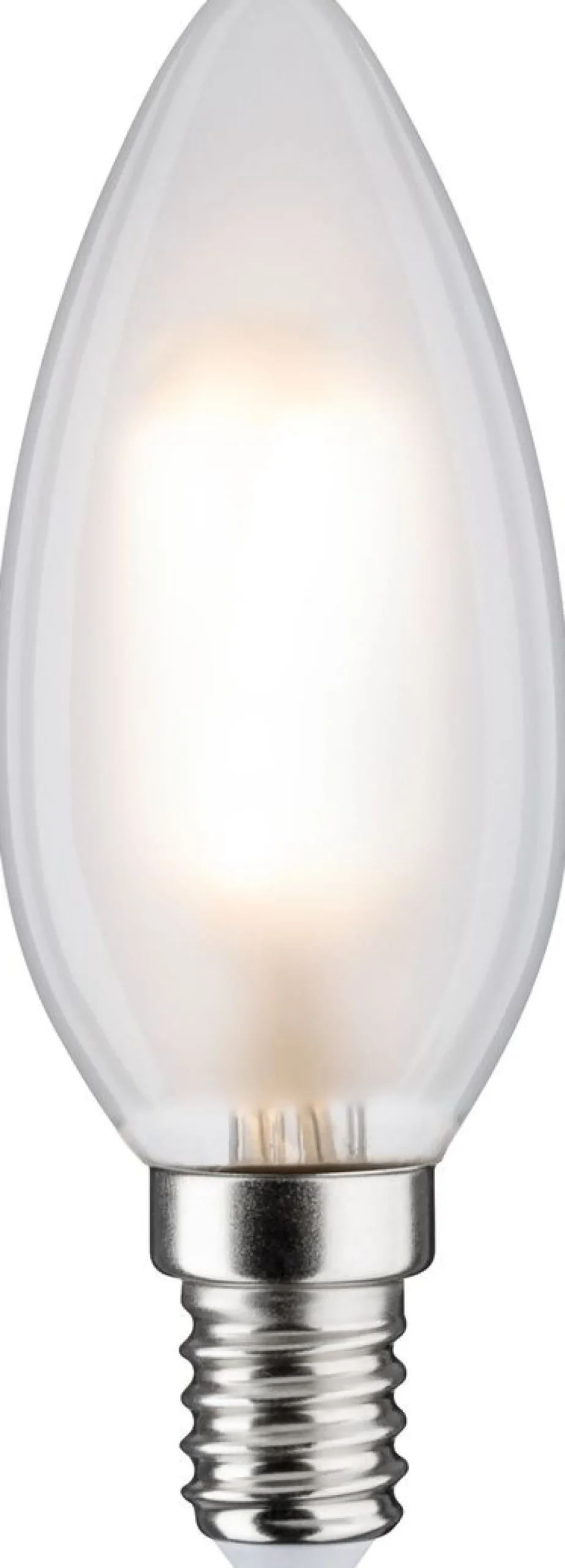 LED-kynttilälamppu Paulmann Candle, E14, 470lm, 5W, 2700K, filamentti, himmennettävä, matta