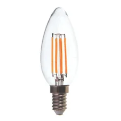 LED-lamppu Kynttilä V-TAC VT-1986 4W 230V 2700K 400lm IP20 Ø 35mm