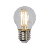 LED-lamppu Lucide filamentti E27 Ø4,5cm himmennettävä 4W 2700K kirkas