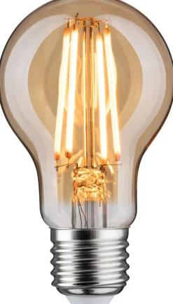 LED-lamppu Paulmann 1879 Filament Pear E27 470lm 6W 1800K 3-Step-Dim himmennettävä kulta