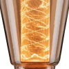 LED-lamppu Paulmann Inner Glow Edition Corn Corn Spiral, E27, 120lm, 3.6W, 1800K, himmennettävä, kulta