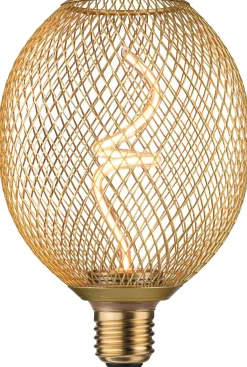 LED-lamppu Paulmann Metallic Glow Standard E27 4W 1800K himmennettävä