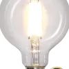 LED-lamppu Star Trading Clear White Filament 352-83, Ø95x140, E27, G95, 7W, 2700K, 806lm