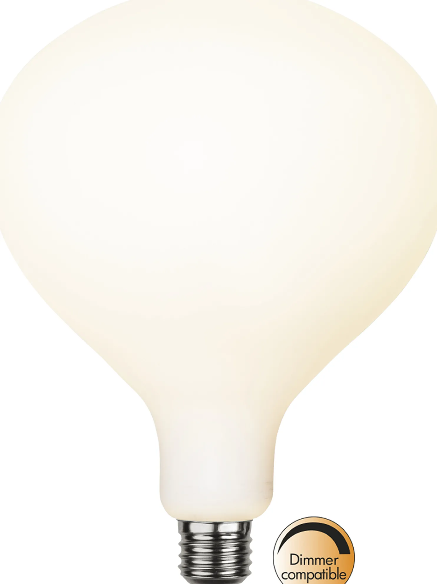LED-lamppu Star Trading Illumination LED 363-63 Ø 160x215mm E27 opaali 5,6W 2600K 420lm himmennettävä