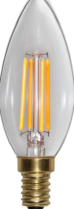 LED-lamppu Star Trading Soft Glow 3-step Memory 354-83-1, Ø35x98mm, E14, C35, 4W, 2100K, 400lm
