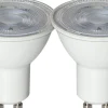 LED-lamppu Star Trading Spotlight Basic 348-71-1, Ø50x54, GU10, 2W, 3000K, 144lm, 2kpl