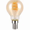 LED-lamppu Trio E14, filament vakiokupu 4W, 150lm 1800K, ruskea, switch dimmer