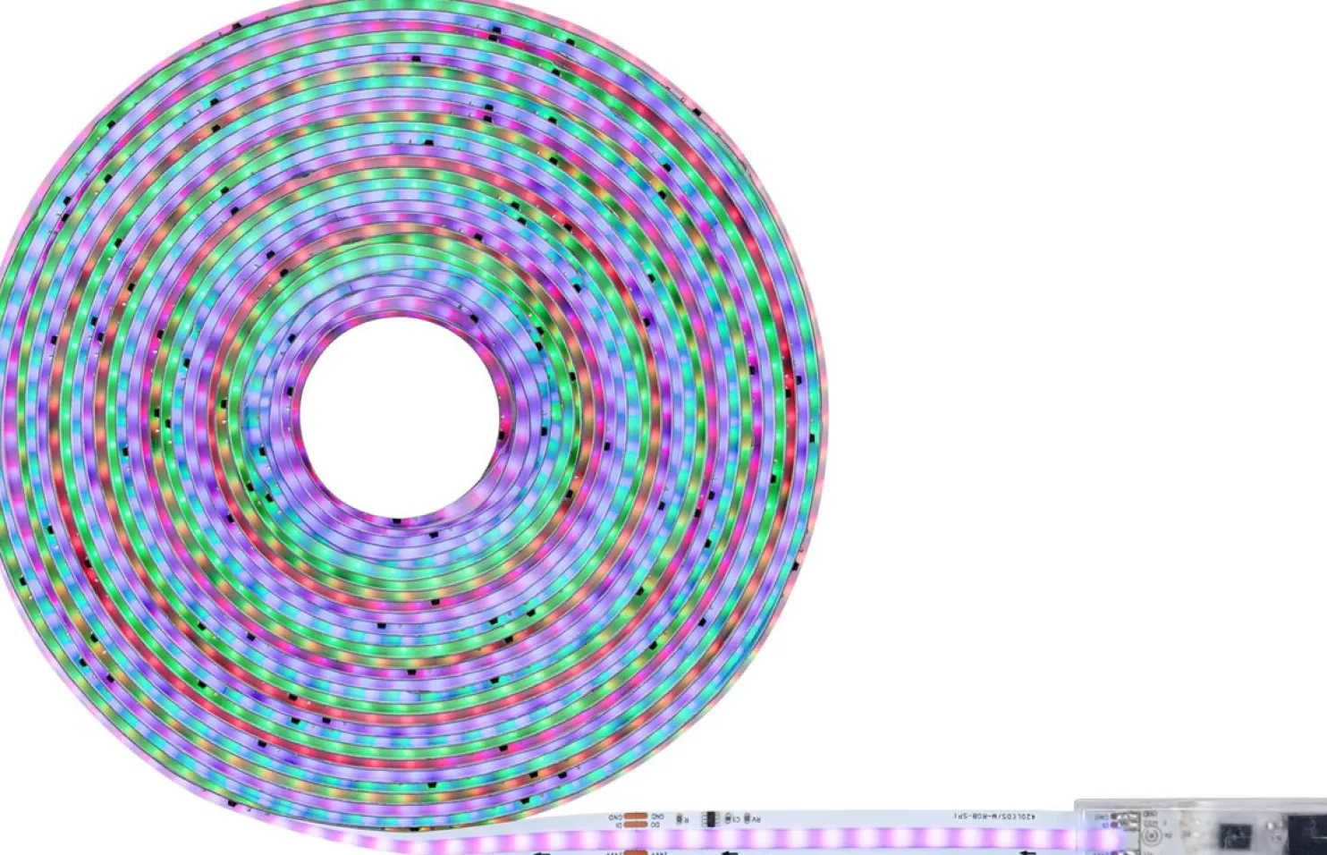 LED-nauhasetti Paulmann SimpLED RGBIC Motion Music pinnoitettu RGB, eri pituuksia