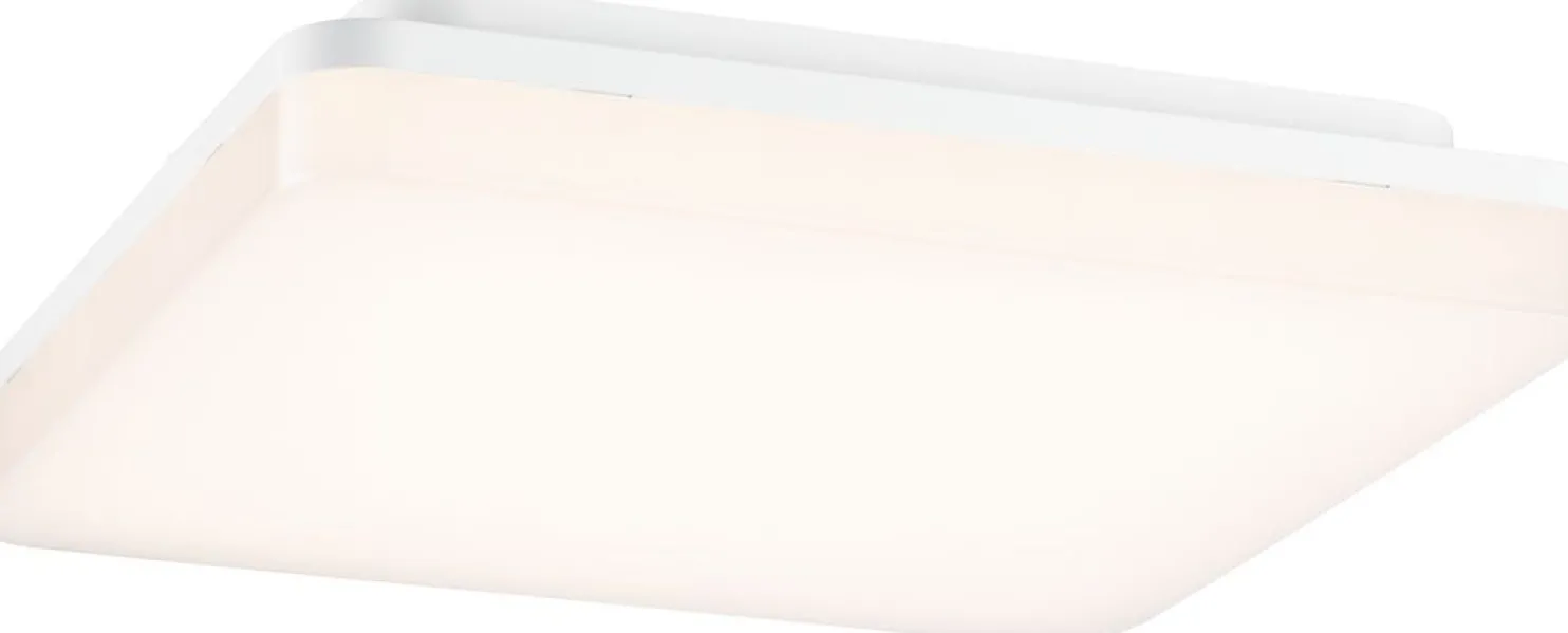 LED-paneeli Paulmann Cela, IP44, 28x28mm, 15.5W, säädettävä värilämpötila, mattavalkoinen