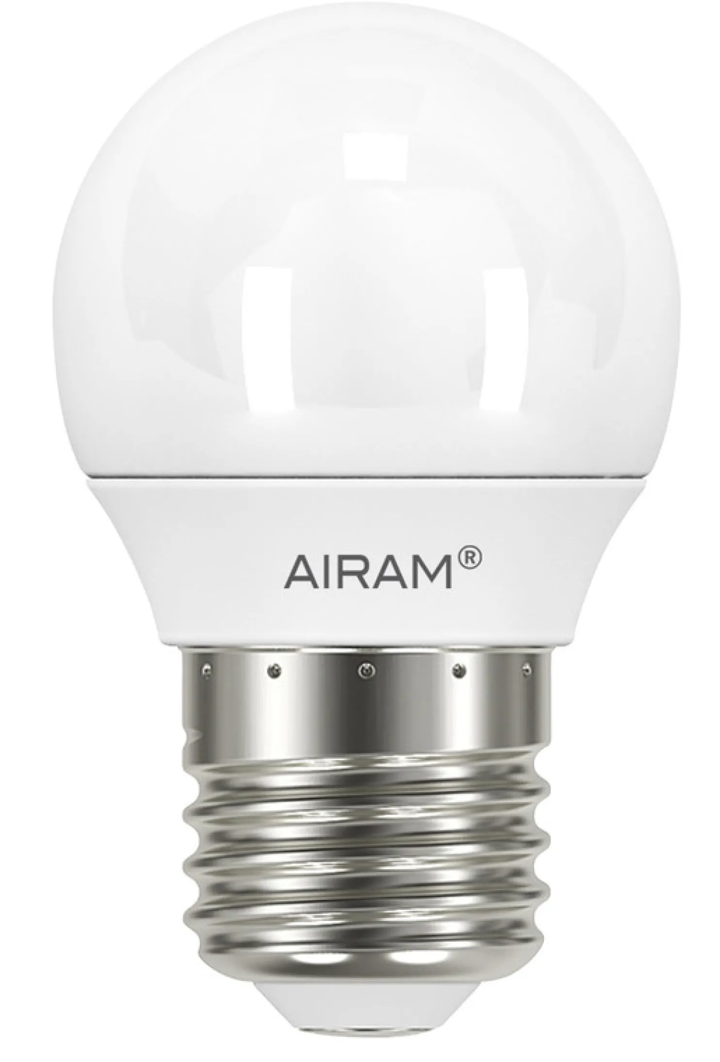 LED-pienkupulamppu Airam Pro P45 830, E27, 3000K, 260lm