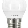 LED-pienkupulamppu Airam Pro P45 830, E27, 3000K, 470lm