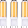 LED-pistokantalamppu Paulmann Pin Base, G9, 470lm, 4.6W, 2700K, kirkas, 3kpl