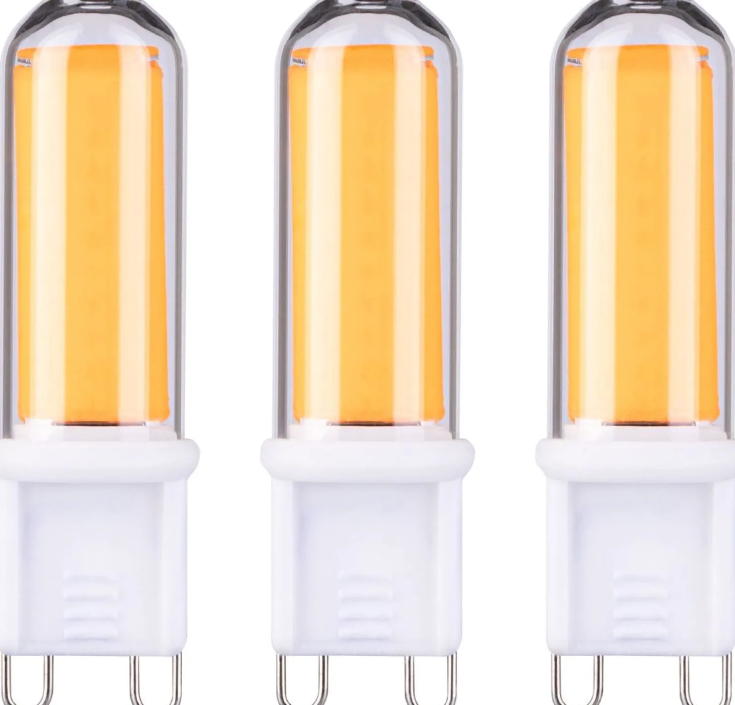 LED-pistokantalamppu Paulmann Pin Base, G9, 470lm, 4.6W, 2700K, kirkas, 3kpl