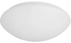 LED-plafondi Airam Bruno 35W/840 Ø480x130 mm himmennettävä IP44 valkoinen/opaali