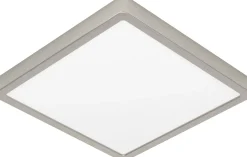 LED-Plafondi Eglo Fueva 5 himmennettävä mattanikkeli/valkoinen eri kokoja