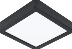 LED-Plafondi Eglo Fueva 5 3000K musta pinta-asennettava vaihdettava LED eri kokoja