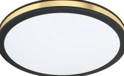 LED-plafondi Eglo Pescaito Ø280mm musta