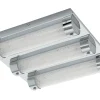 LED-plafondi Eglo Tolorico 3x7W 350x350x75 mm IP44 kromi/kirkas