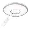 LED-plafondi Polux Leon Ø39cm 24W himmennettävä valkoinen