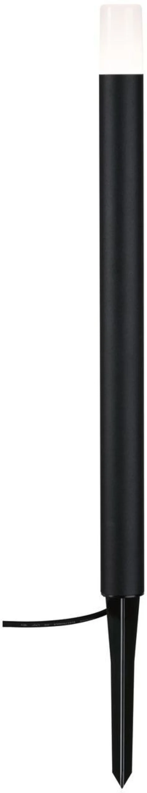 LED-pollarivalaisin Paulmann Plug & Shine Flarea, IP65, 3000K, musta, eri kokoja