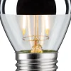 LED-pääpeililamppu Paulmann Modern Classic Edition Drop, E27, 220lm, 2.6W, 2700K, hopea