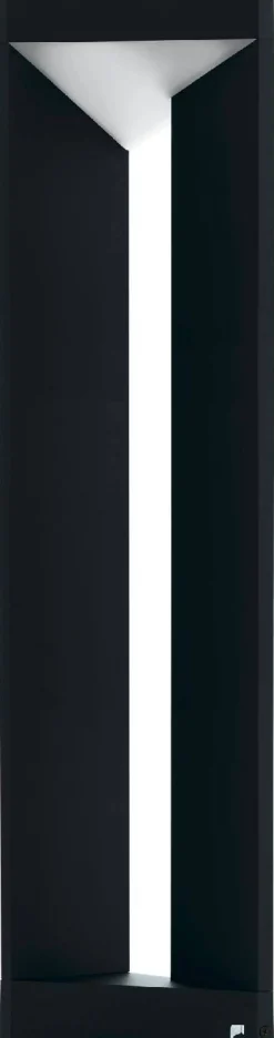 LED-pylväsvalaisin Eglo Nembro 80x20cm musta