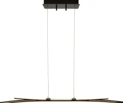 LED-riippuvalaisin Aneta Lighting Svala 3000K musta