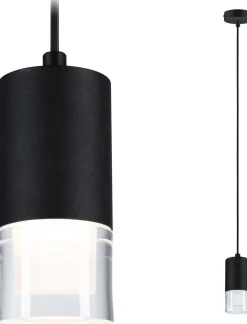 LED-riippuvalaisin Paulmann Kame Ø7.6cm 9W IP44