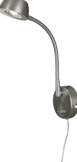 LED-seinävalaisin Aneta Lighting Juno flex teräs