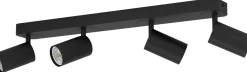 LED-Spottivalaisin Eglo connect.z Telimbela-z 4-osainen 58x8cm RGBW eri värejä