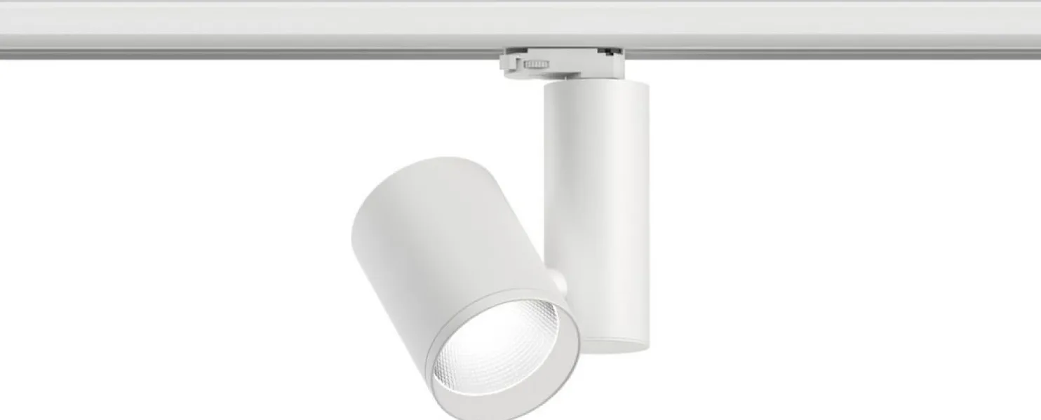 LED-spottivalaisin kiskoon Paulmann ProRail3 Zeuz, 39°, himmennettävä, eri värejä