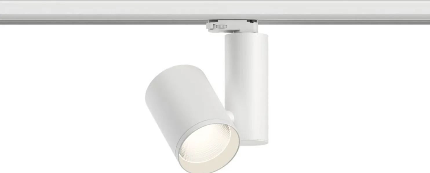LED-spottivalaisin kiskoon Paulmann ProRail3 Zeuz, 39°, himmennettävä, eri värejä