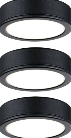 LED-työpistevalaisin Paulmann Pukk, 3kpl, 3.5W, 65mm, 210lm, eri värejä