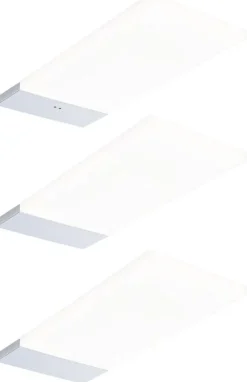 LED-työpistevalaisin Paulmann Bredo 80x190mm liiketunnistin 2.5W 180lm, 3kpl/pkt, eri vaihtoehtoja