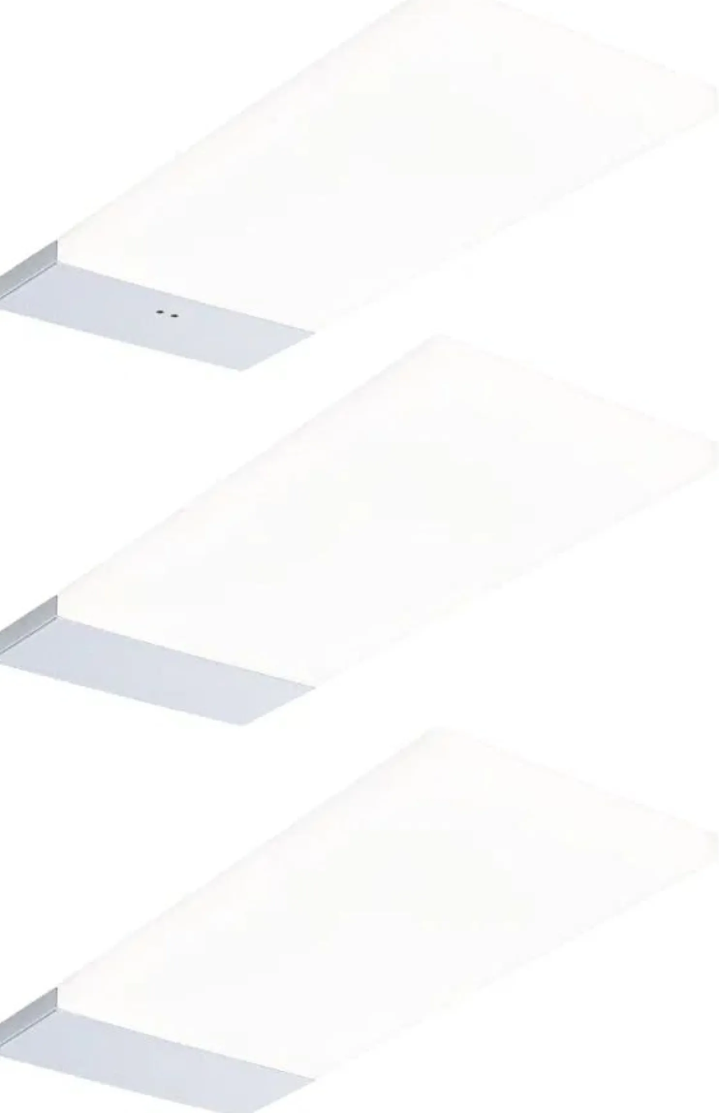 LED-työpistevalaisin Paulmann Bredo 80x190mm liiketunnistin 2.5W 180lm, 3kpl/pkt, eri vaihtoehtoja