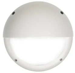 LED-ulkoseinävalaisin Airam Cestus Round Eye, 20W/840, Ø261x150mm, IP65, valkoinen/opaali