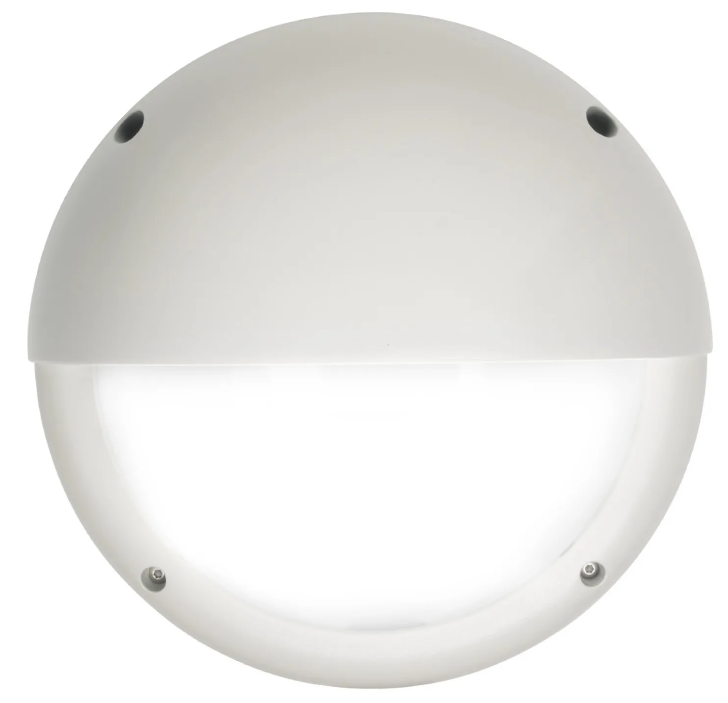 LED-ulkoseinävalaisin Airam Cestus Round Eye, 20W/840, Ø261x150mm, IP65, valkoinen/opaali