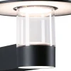 LED-ulkoseinävalaisin liiketunnistimella Paulmann Sienna, IP44, 3000K, korroosionkestävä, antrasiitti