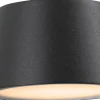 LED-ulkoseinävalaisin Paulmann Capea, IP44, 2200K, antrasiitti