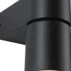 LED-ulkoseinävalaisin Paulmann Kimu, IP44, 80mm, 2200K, antrasiitti