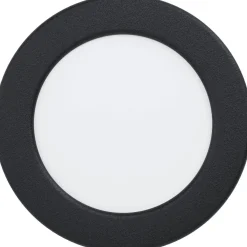 LED-Upotettava plafondi Eglo Fueva 5 4000K musta pyöreä eri kokoja