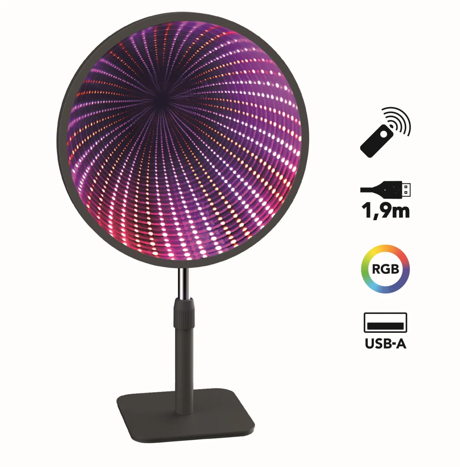 LED-valaisin RGB Emax Gaming infinity USB